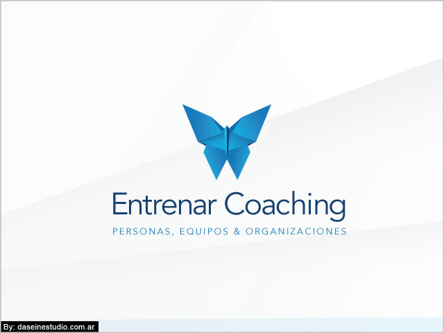  Diseño de logotipo Entrenar Coaching Rosario - Fondo blanco: Normalización de logotipo.