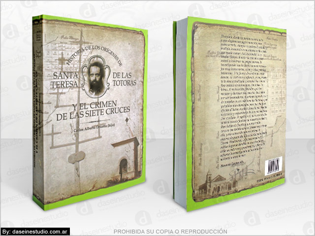 Diseño de portada para libro - Vista 3D