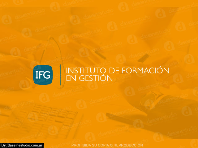 Diseño de logotipo IFG FEFARA Buenos Aires - Fondo naranja: normalización de logotipo.