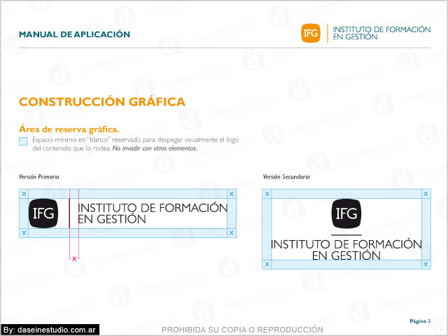  Manual de normalización de logotipo IFG FEFARA Buenos Aires - Construcción Gráfica.