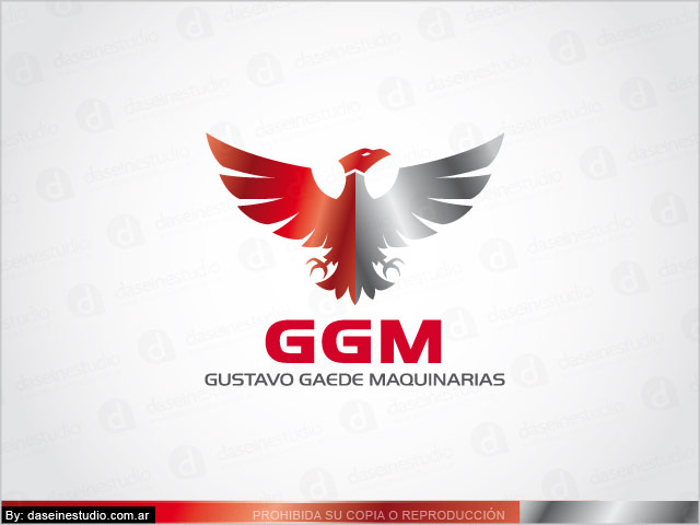  Diseño de Logotipo GGM Maquinaria Agrícola - Santa Fe. - Versión Primaria: Normalización de logotipo.