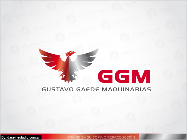  Diseño de Logotipo GGM Maquinaria Agrícola - Santa Fe. - Versión Secundaria: Normalización de logotipo.