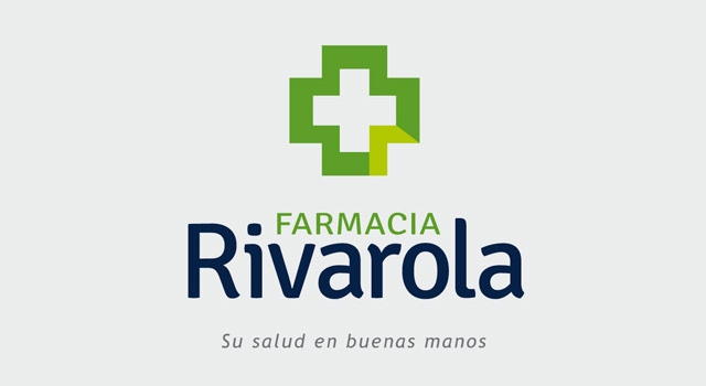 Diseño de logotipo Farmacia Rosario Argentina - fondo blanco